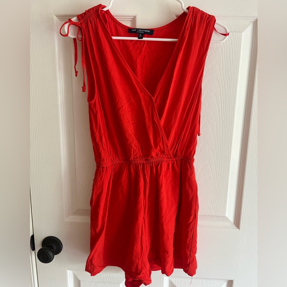 One ❤️ Clothing Red Romper